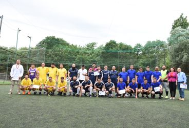 Echipa de fotbal a Penitenciarului Ploieşti, câştigătoarea unei competiţii la care au participat penitenciarele din regiunea Sud-Muntenia