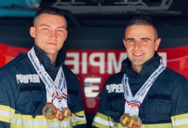 George şi Maxim, doi salvatori prahoveni, performanţe remarcabile la Campionatul Național de Powerlifting