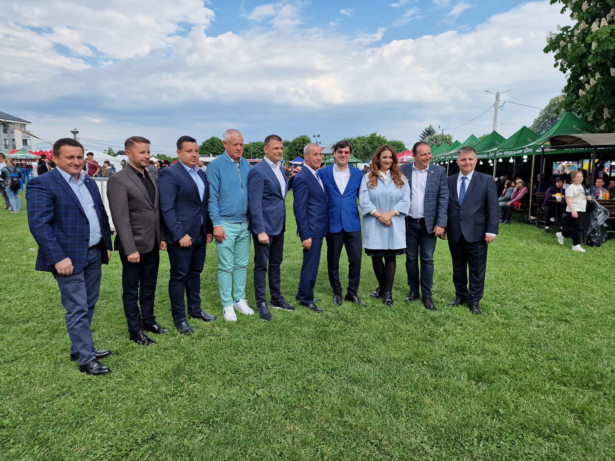 Comuna Păulești are mulți prieteni! Oaspeți oficiali la Sărbătoarea Cireșelor