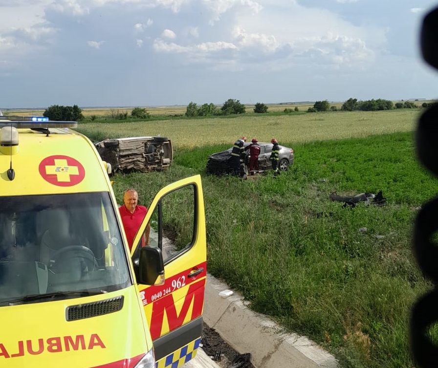 Accident grav pe DJ 100C, între Mizil și Fulga