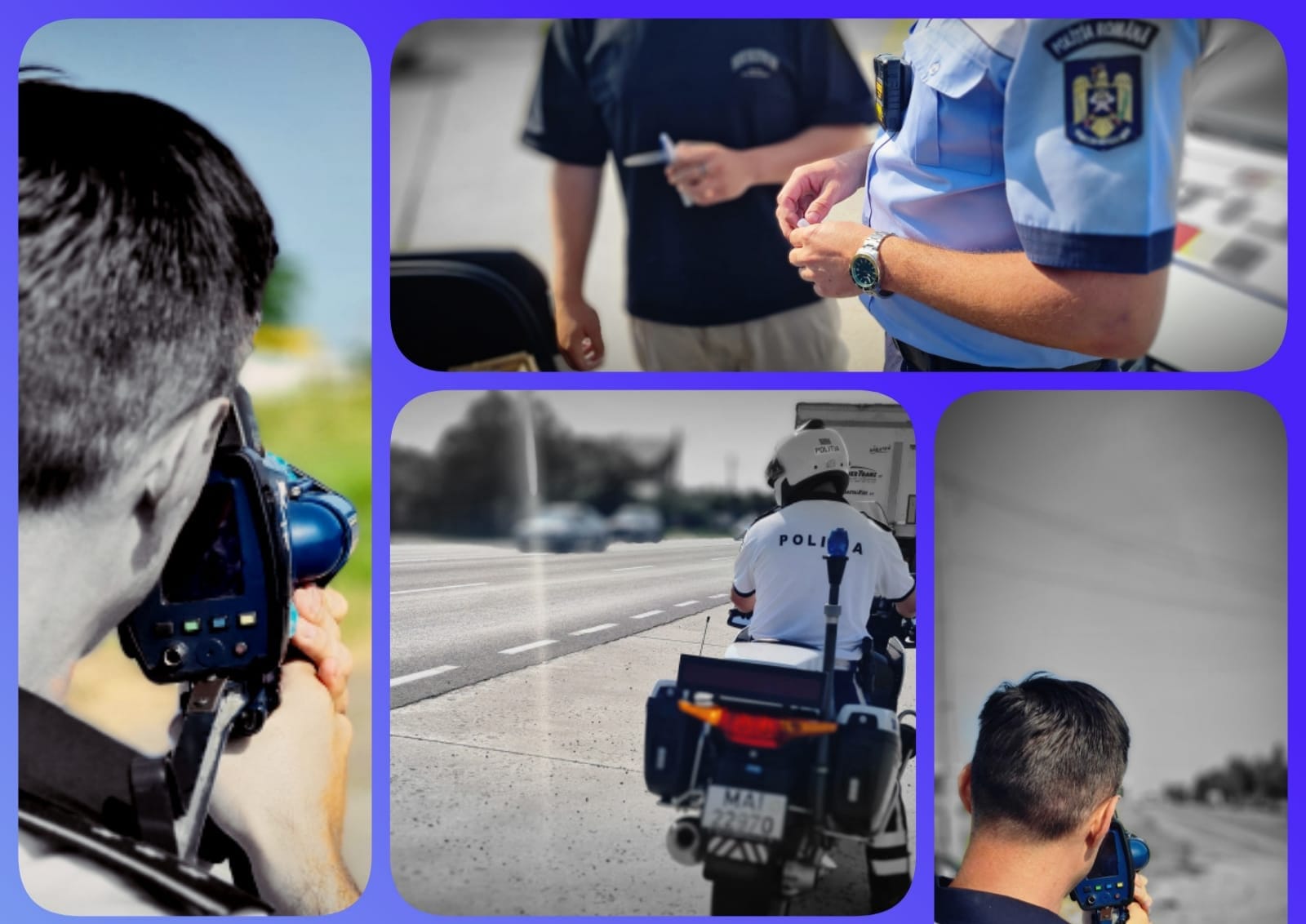 Acţiune de amploare a Poliţiei Rutiere, pe DN1B