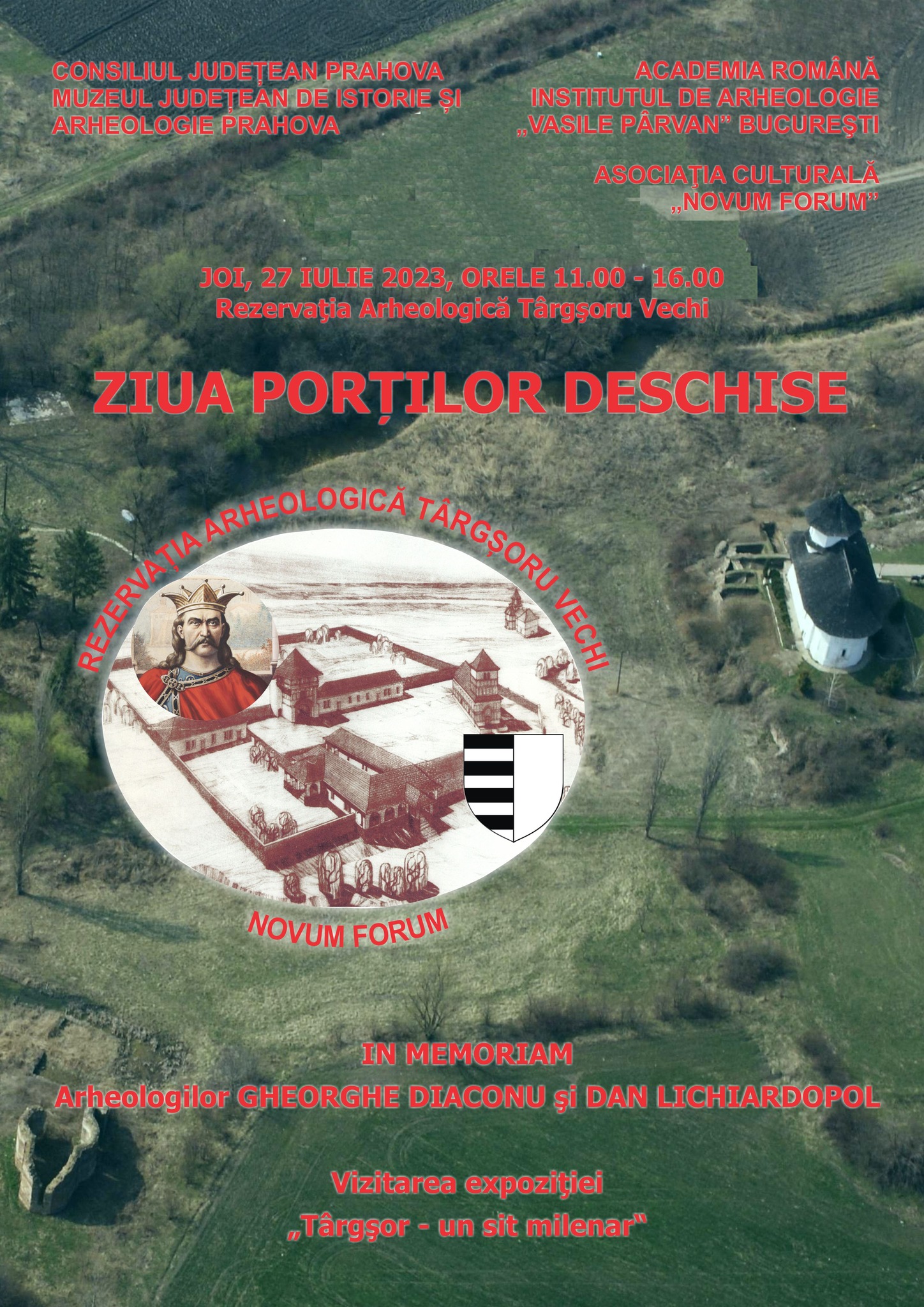 Ziua Porţilor Deschise la Rezervaţia Arheologică Târgşoru Vechi