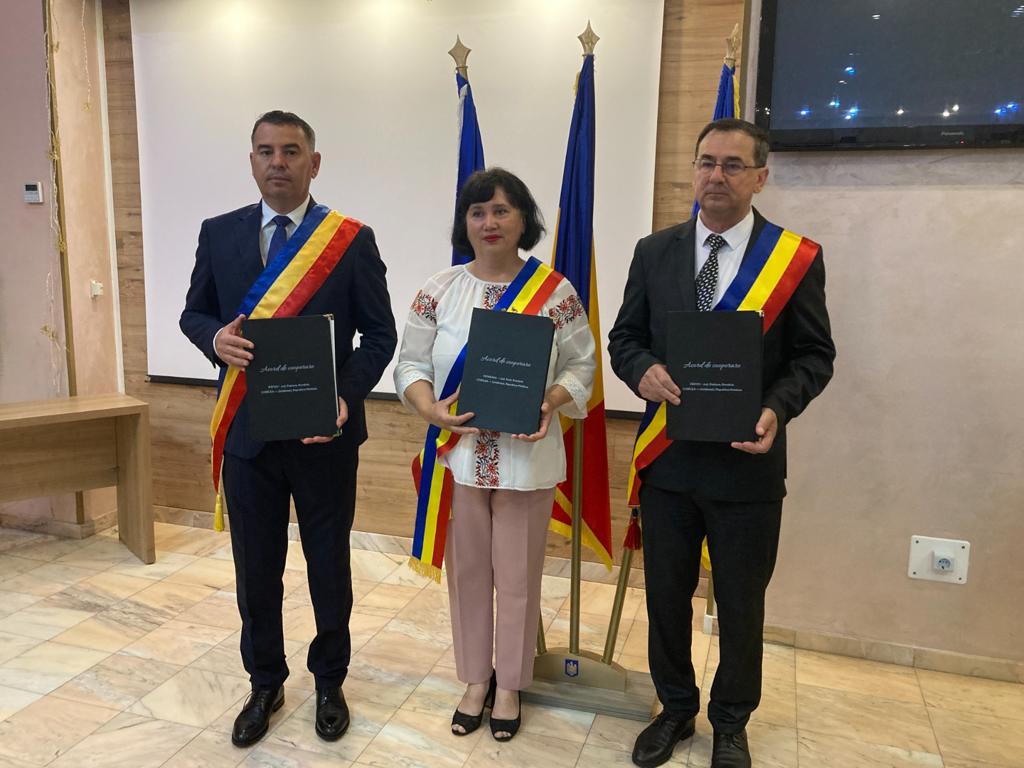 Comuna Râfov, acord de cooperare cu localitatea Cobîlea din Republica Moldova și stațiunea Moneasa (jud, Arad)