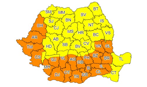 Prahova, sub avertizare meteo de caniculă Prahova, sub avertizare meteo de caniculă