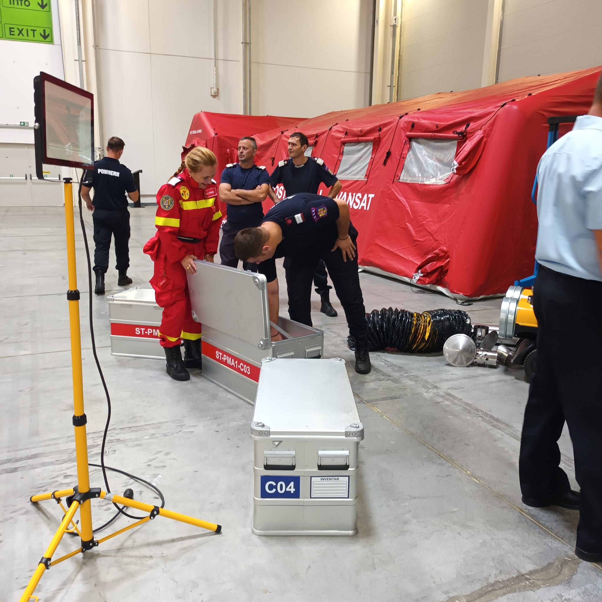 Noi dotări de ultimă generaţie pentru ISU Prahova Noi dotări de ultimă generaţie pentru ISU Prahova