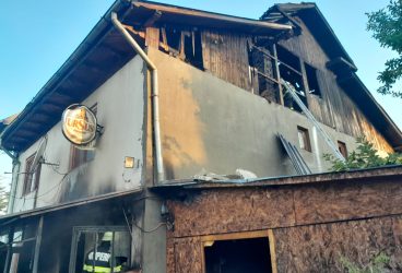 Incendiu la o casă din comuna Drajna