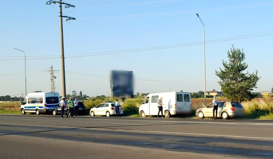 Filtru al Poliţiei Rutiere, la Floreşti, pe DN1 E60/DJ720 Filtru al Poliţiei Rutiere, la Floreşti, pe DN1 E60/DJ720