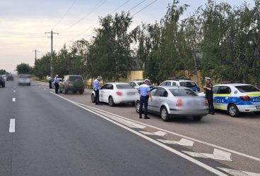 Filtre ale Poliţiei Rutiere pe DN1, la Păuleşti şi Puchenii Mari