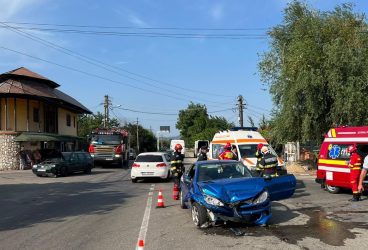 Accident pe DN1B, la Albeşti-Paleologu