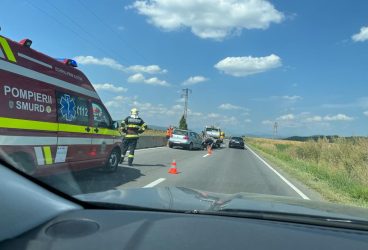 Accident pe DN1, în Băneşti