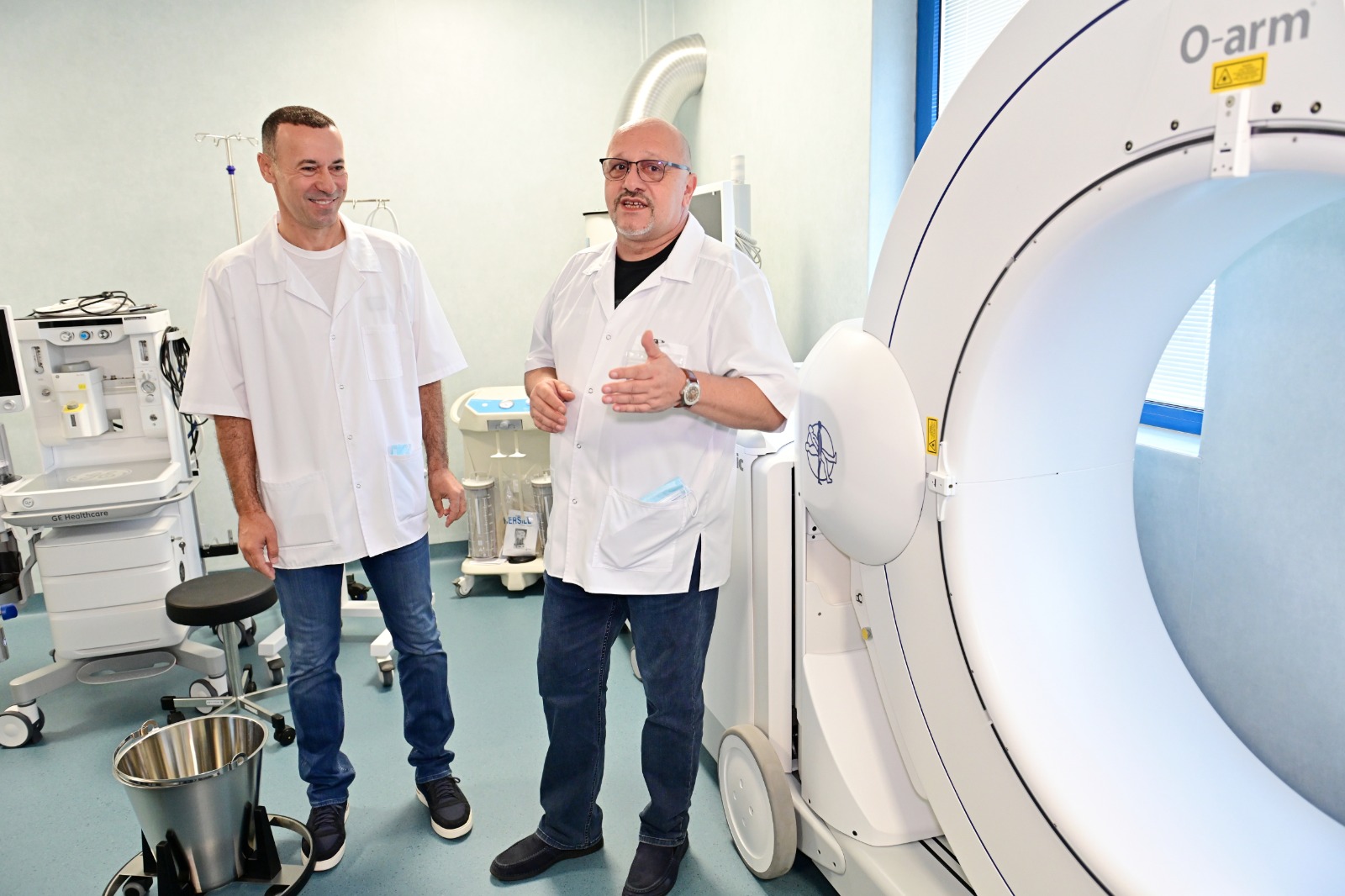 Blocul operator al Spitalului Judeţean Ploieşti a fost complet modernizat. Iulian Dumitrescu: Investiţie de 11 milioane de euro, în parteneriat cu OMV Petrom