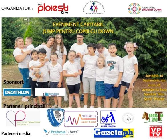 Eveniment caritabil în Ploieşti, pentru copiii cu sindromul Down