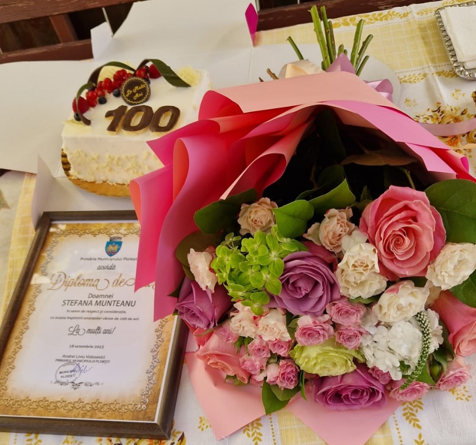 Încă o ploieșteancă a intrat în rândul seniorilor de aur ai municipiului
