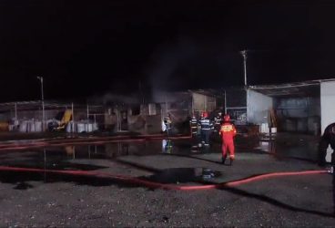 Alertă! Incendiu la un bazin de motorină în Loloiasca – Update