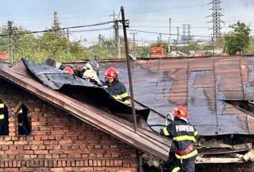 Incendiu la o casă din comuna Brazi