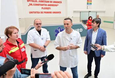 A fost inaugurată noua Unitate de Primiri Urgenţe a SJU Ploieşti. Iulian Dumitrescu: Încă un pas important pentru a aduce Spitalul Judeţean la nivelul aşteptărilor legitime ale prahovenilor