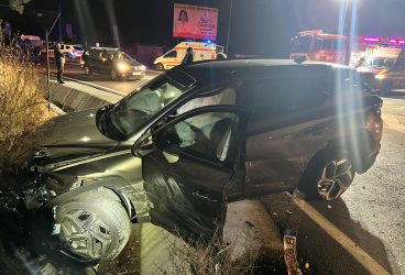 Încă un accident grav, la intersecţia DN1 cu localitatea Floreşti