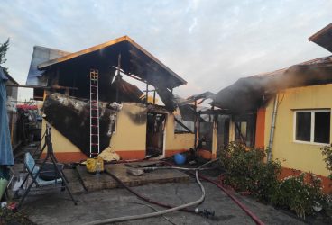 Incendiu în comuna Olari