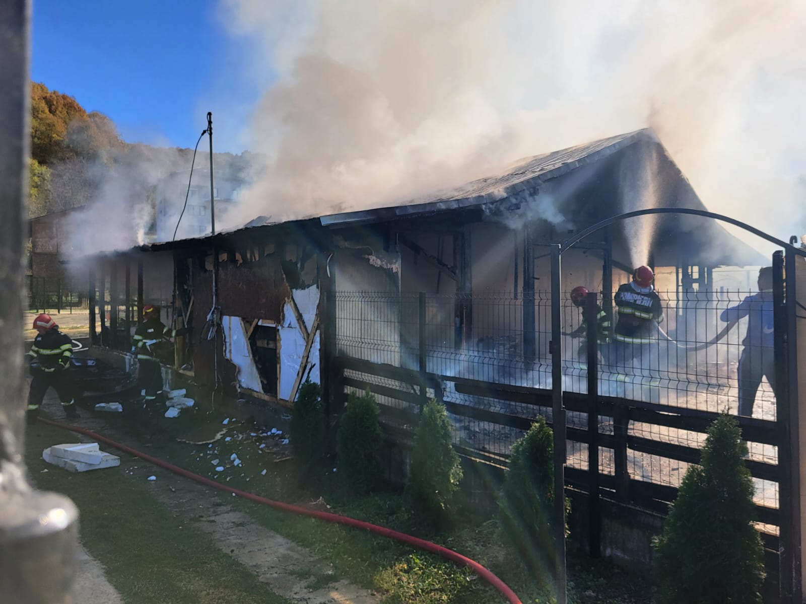 Incendiu în comuna Vărbilău Incendiu în comuna Vărbilău