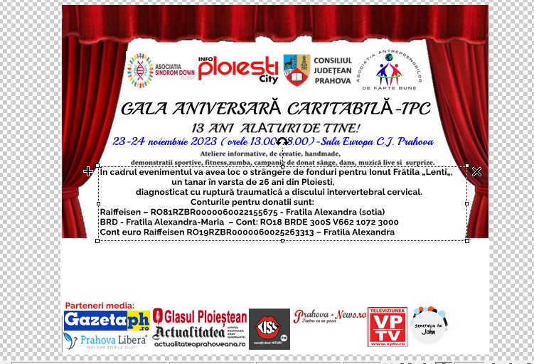 GALA ANIVERSARĂ CARITABILĂ – IPC 13 ANI