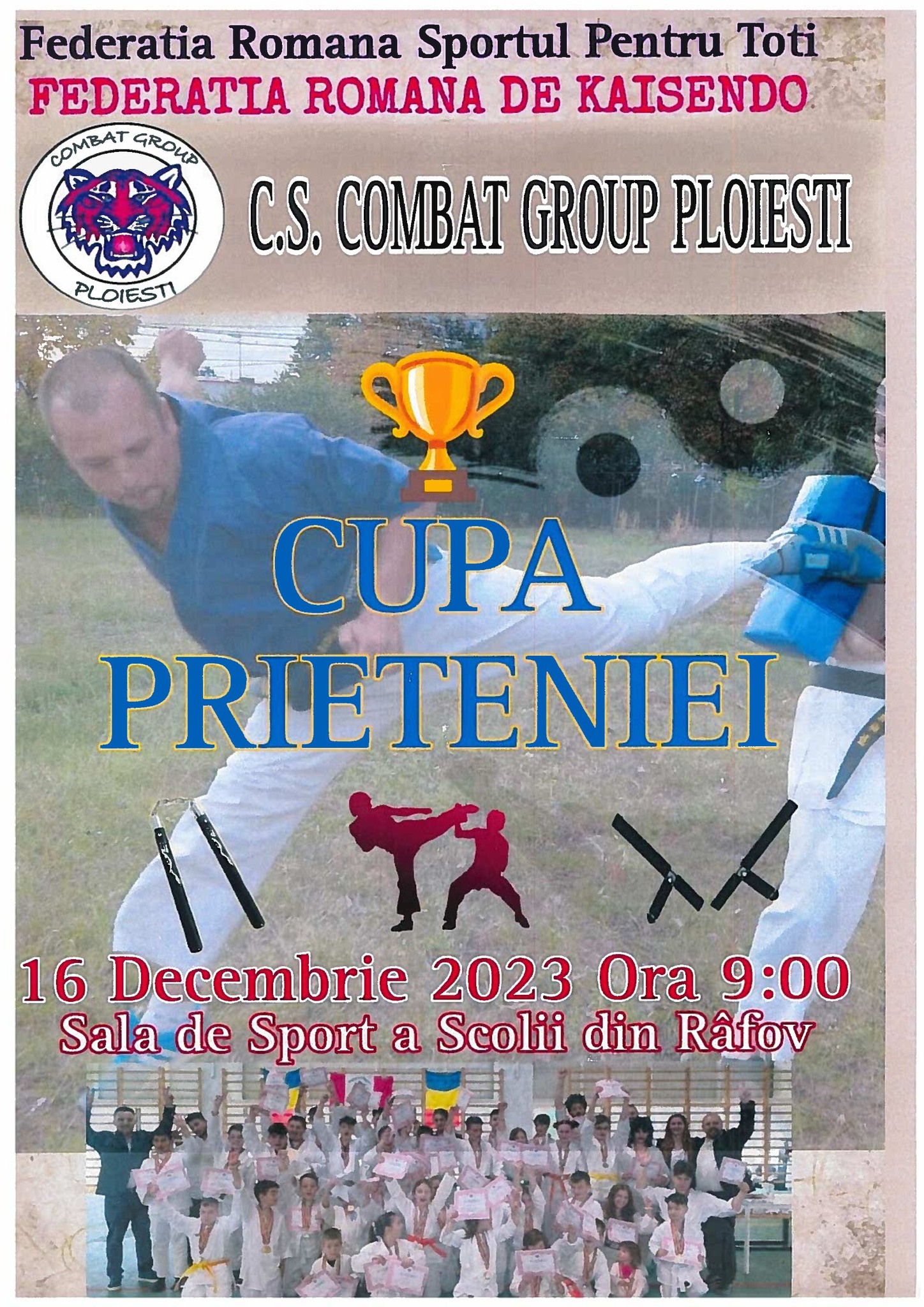 Cupa Prieteniei, eveniment sportiv de gală, la Râfov