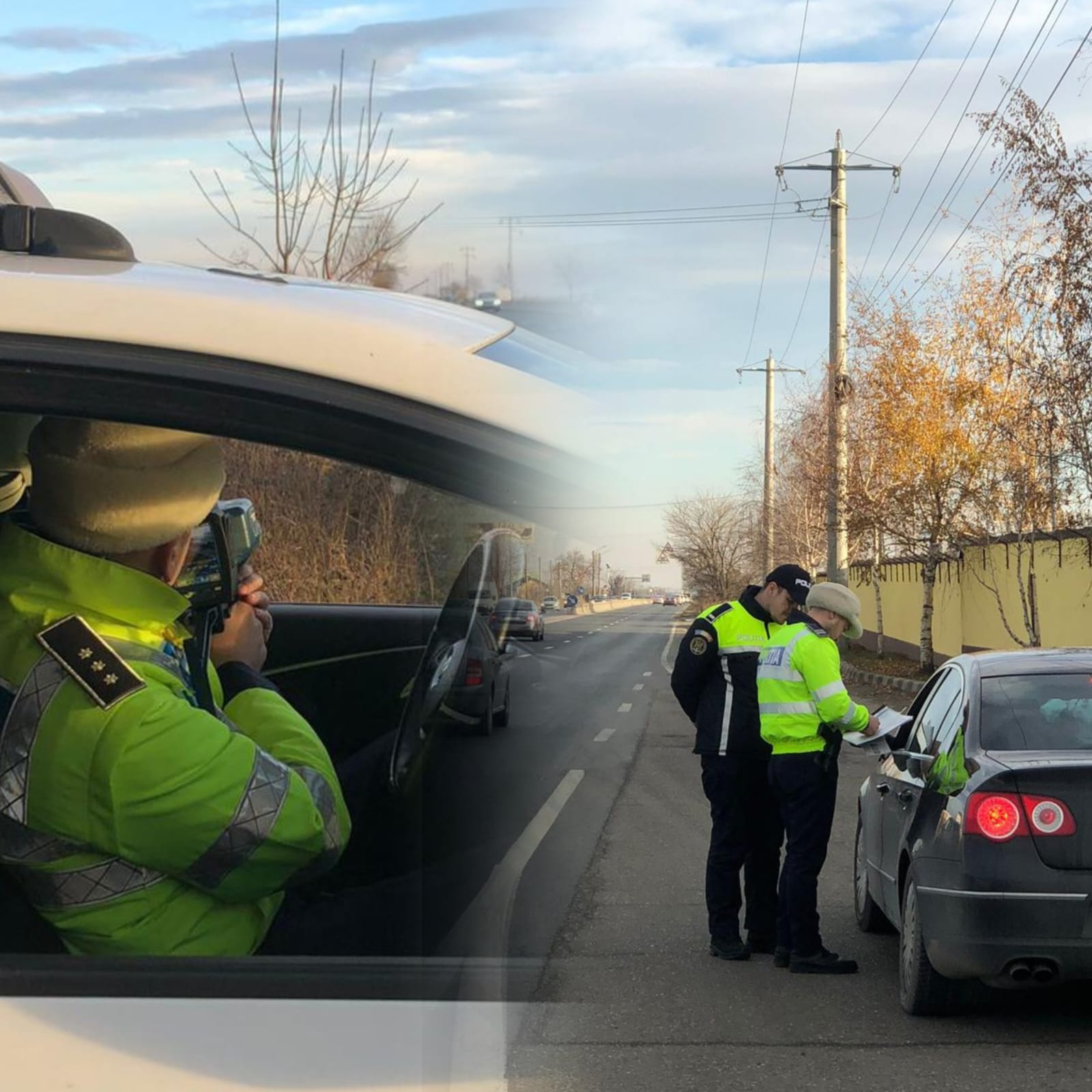 Filtre ale poliţiştilor pe DN1, la Păuleşti şi Băicoi Filtre ale poliţiştilor pe DN1, la Păuleşti şi Băicoi