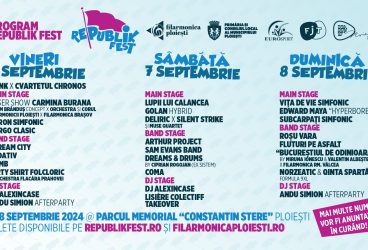 Programul festivalului Republik Fest 2024 Ploieşti