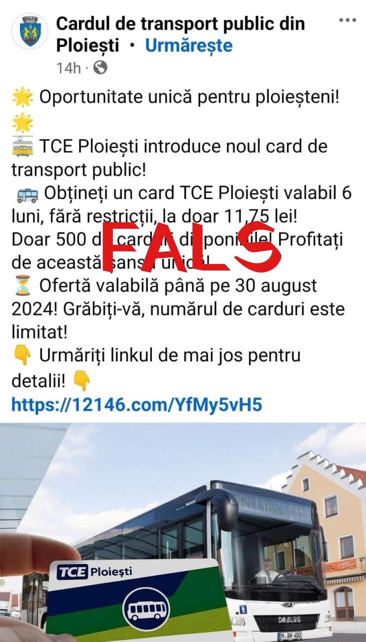 Tentativă de fraudă în numele TCE Ploieşti Tentativă de fraudă în numele TCE Ploieşti