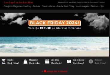 S-a stabilit data oficială pentru Black Friday 2024 în România