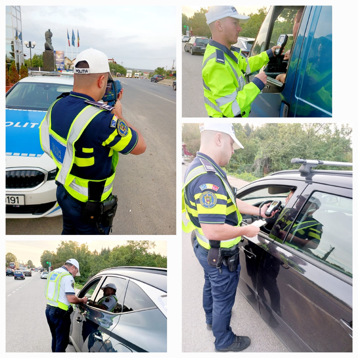 Acțiuni rutiere în municipiul Câmpina și în comuna Bucov