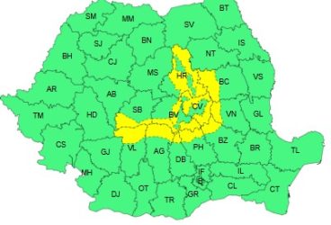 Cod galben de ninsoare. Avertizarea vizează şi nordul judeţului Prahova