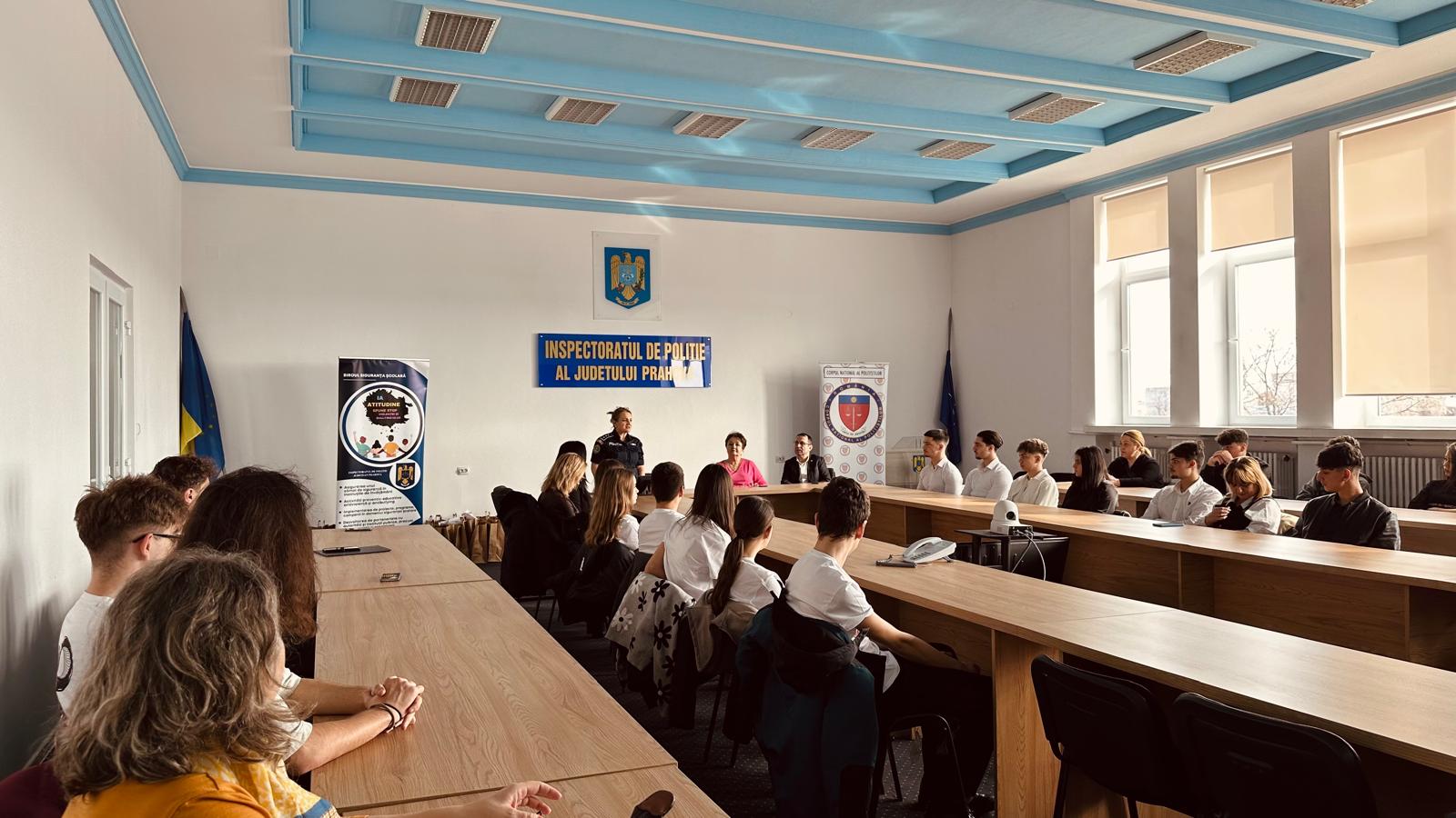 30 Ianuarie – Ziua Internațională Împotriva Violenței în Școli, marcată în Prahova