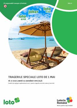 Trageri speciale Loto, joi, de 1 Mai