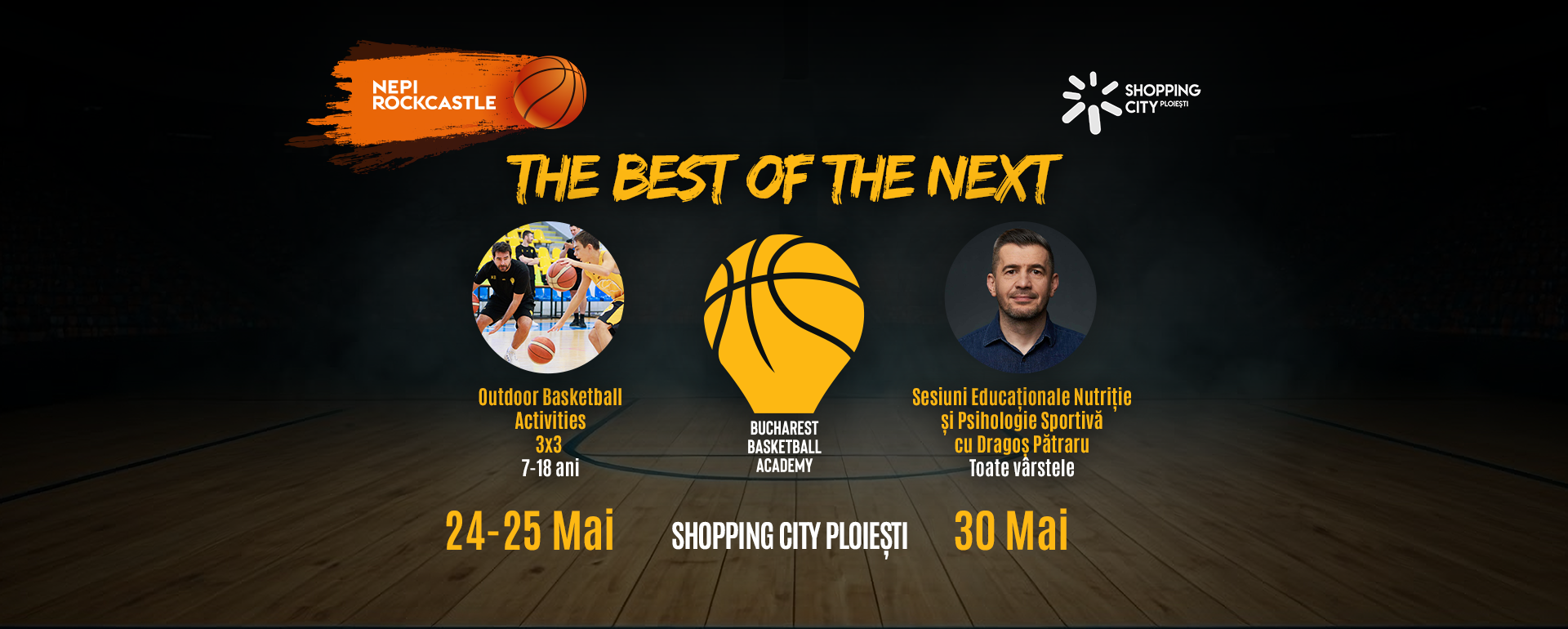 Shopping City Ploiești promovează educația sportivă prin evenimentul dedicat tinerilor „The Best of The Next”