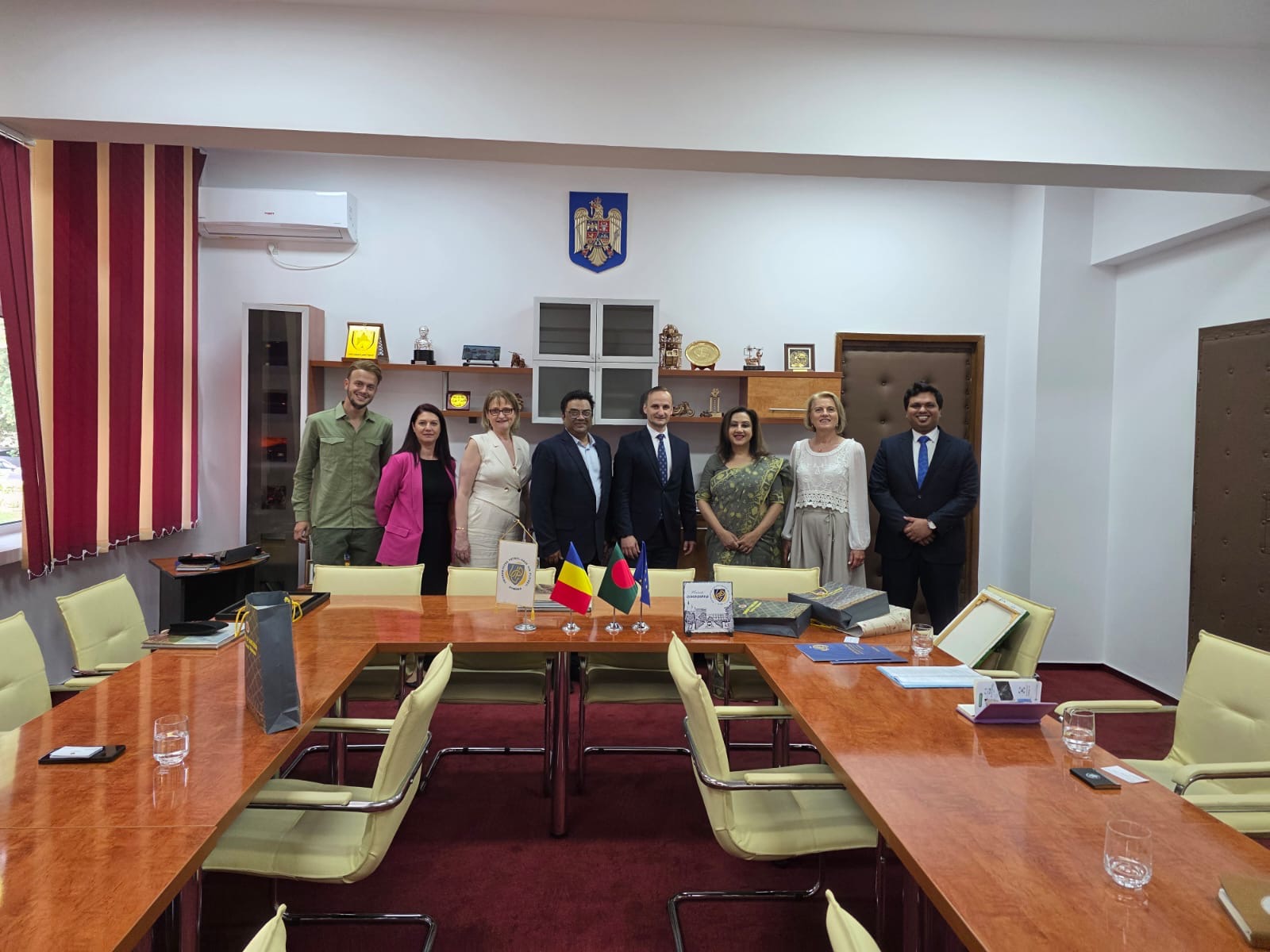 Vizită oficială din Bangladesh la Universitatea Petrol-Gaze din Ploiești