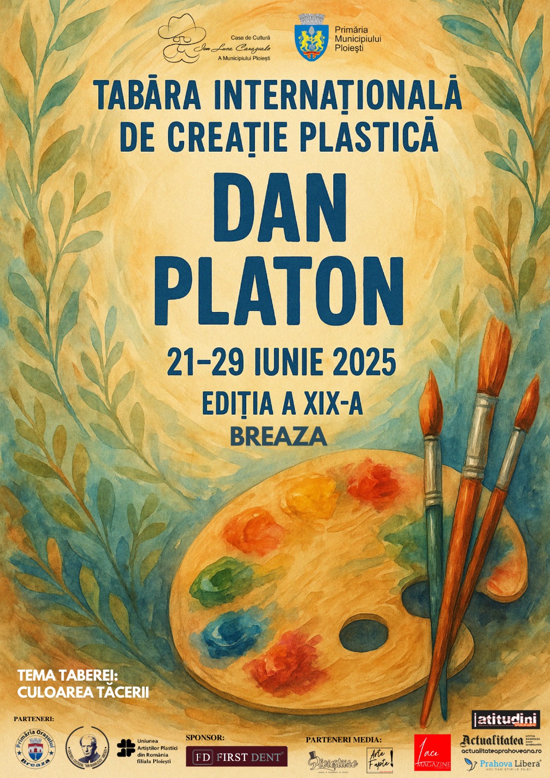 Tabăra Internațională de Creație Plastică „DAN PLATON”, la Breaz
