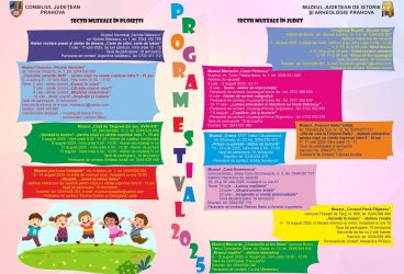 Programul de vară al muzeelor din Ploieşti, Vălenii de Munte, Buşteni, Urlaţi, Valea Călugărească şi alte localităţi