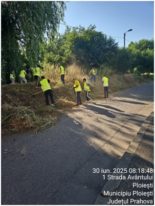 Deţinuţii de la Penitenciarul Ploieşti fac curat în oraş