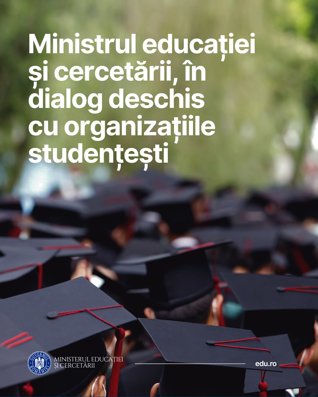 Întâlnire între Ministerul Educației și reprezentanții principalelor organizații studențești