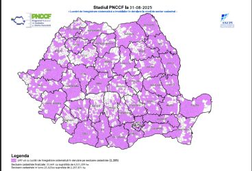 ANCPI: Peste nouă milioane de imobile, înregistrate gratuit pentru cetățeni