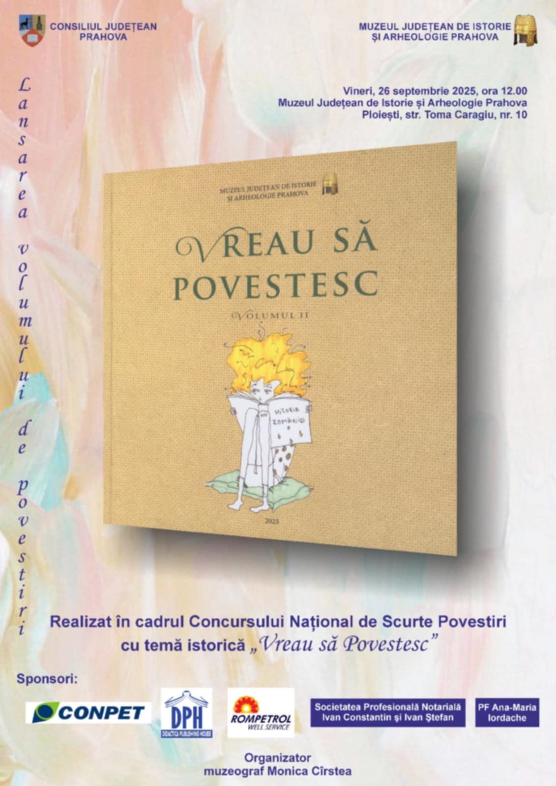 Lansare de carte la Muzeul Județean de Istorie și Arheologie Prahova