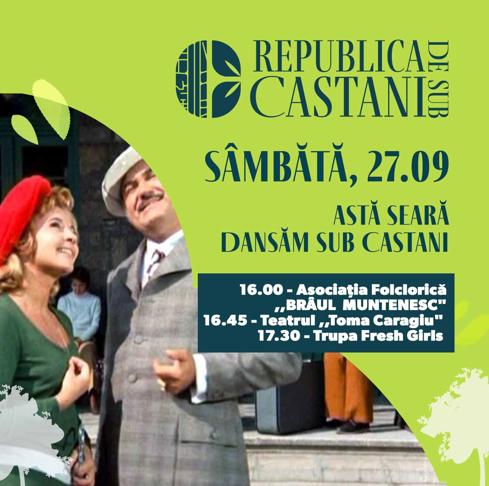 Ultimul week-end organizat în cadrul proiectului Republica de sub castani Ultimul week-end organizat în cadrul proiectului Republica de sub castani