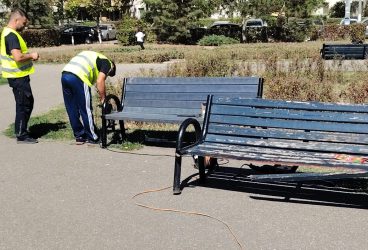 Intervenţie SGU Ploieşti în Parcul Aurora Vest