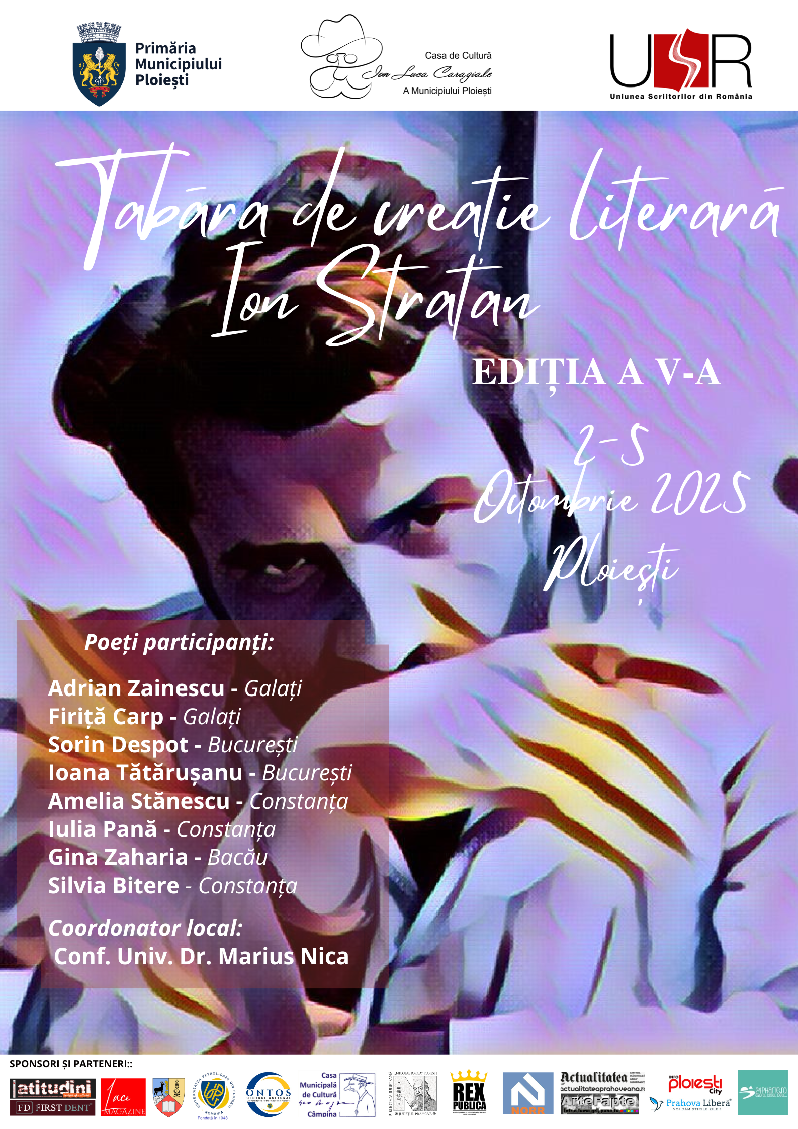 Tabăra de Creație Literară „Ion Stratan” Ploiești, 2-5 octombrie