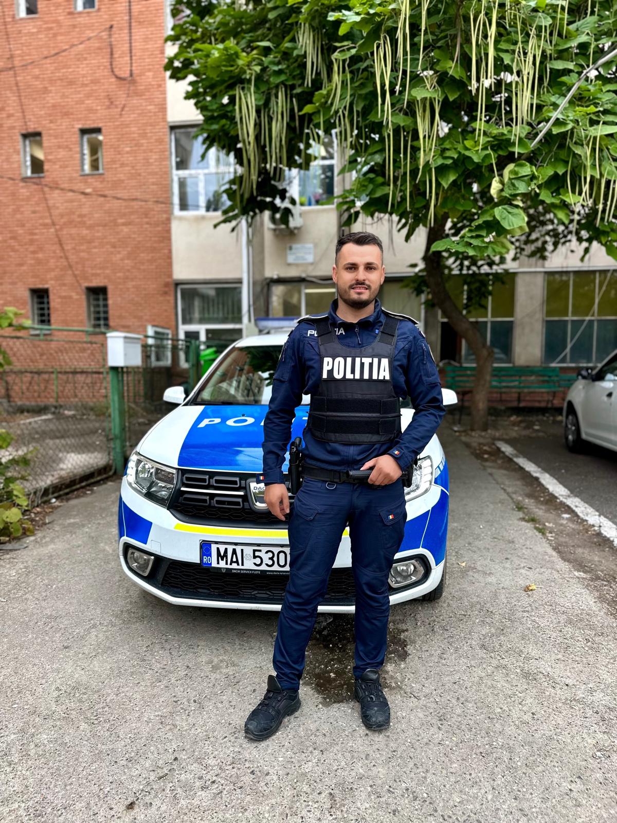 Dăruire și profesionalism: Un polițist din Ploiești a demonstrat că legea nu are pauză Dăruire și profesionalism: Un polițist din Ploiești a demonstrat că legea nu are pauză