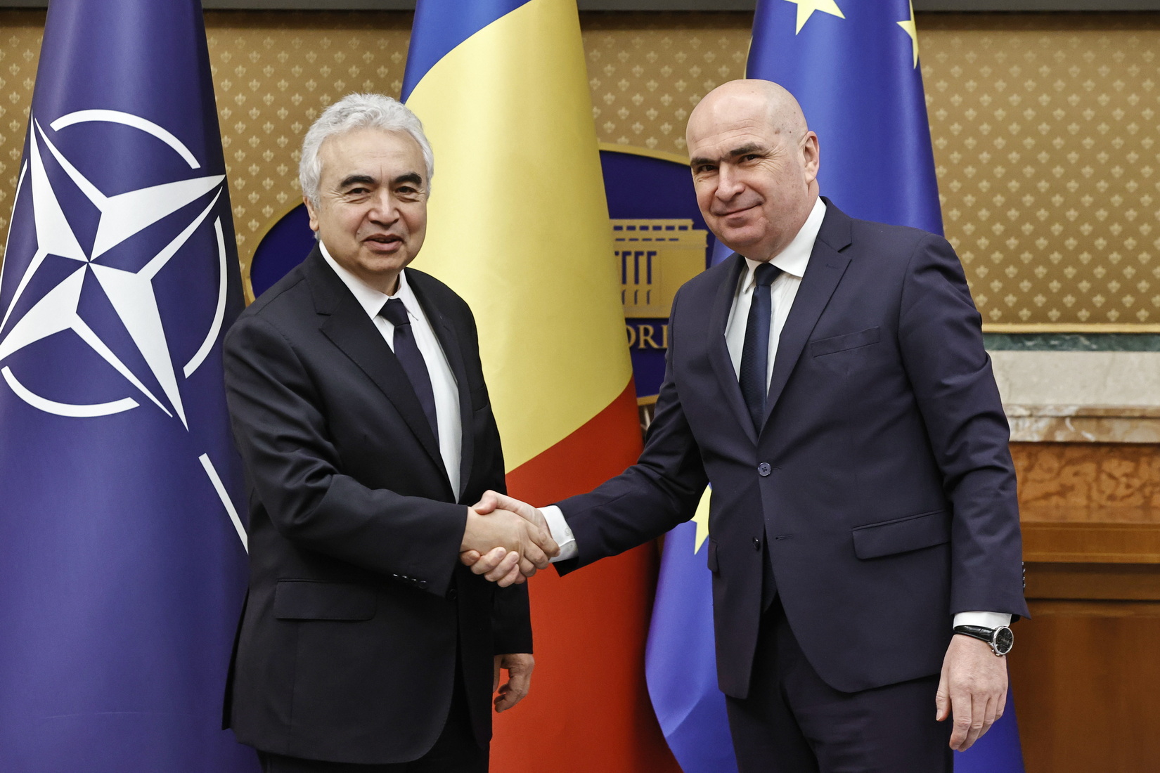 Întrevederea premierului Ilie Bolojan cu directorul executiv al Agenției Internaționale a Energiei, Fatih Birol