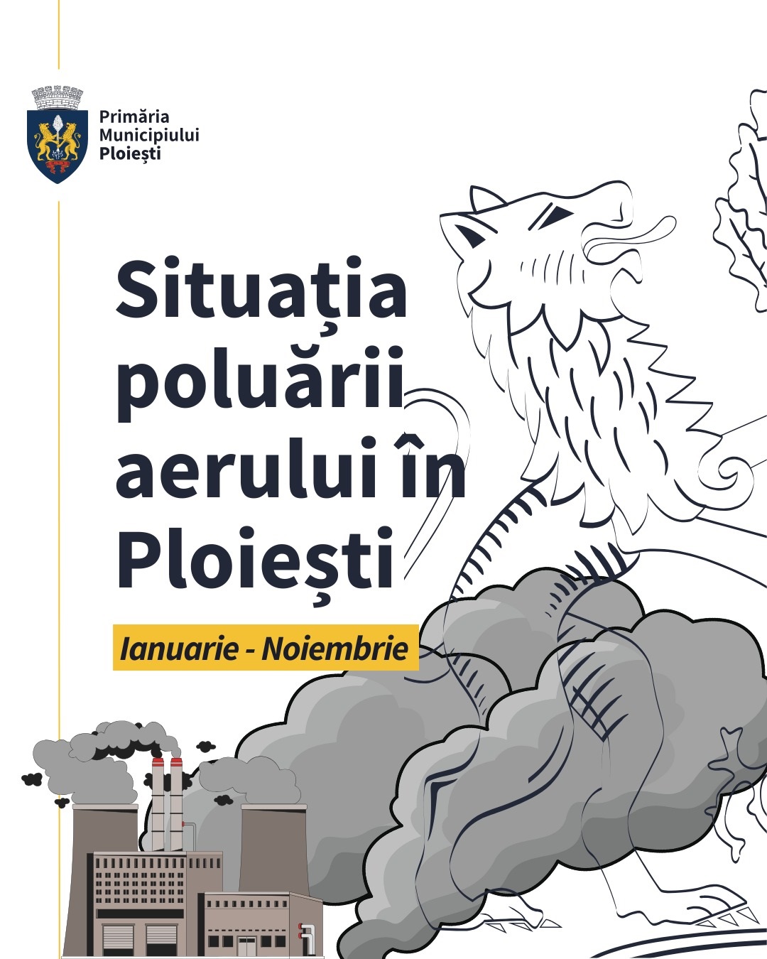 Cât de poluat este aerul din Ploieşti: Analiza primăriei