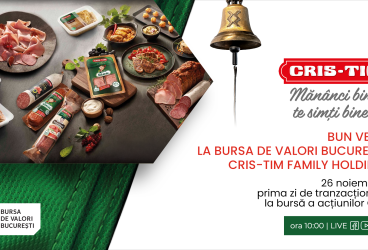 Cris-Tim Family Holding a debutat la BVB