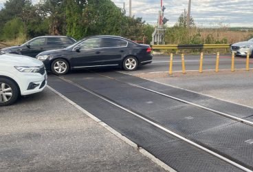 Ce se întâmplă cu lucrările la trecerea la nivel cu calea ferată de la Movila Vulpii, pe DN1