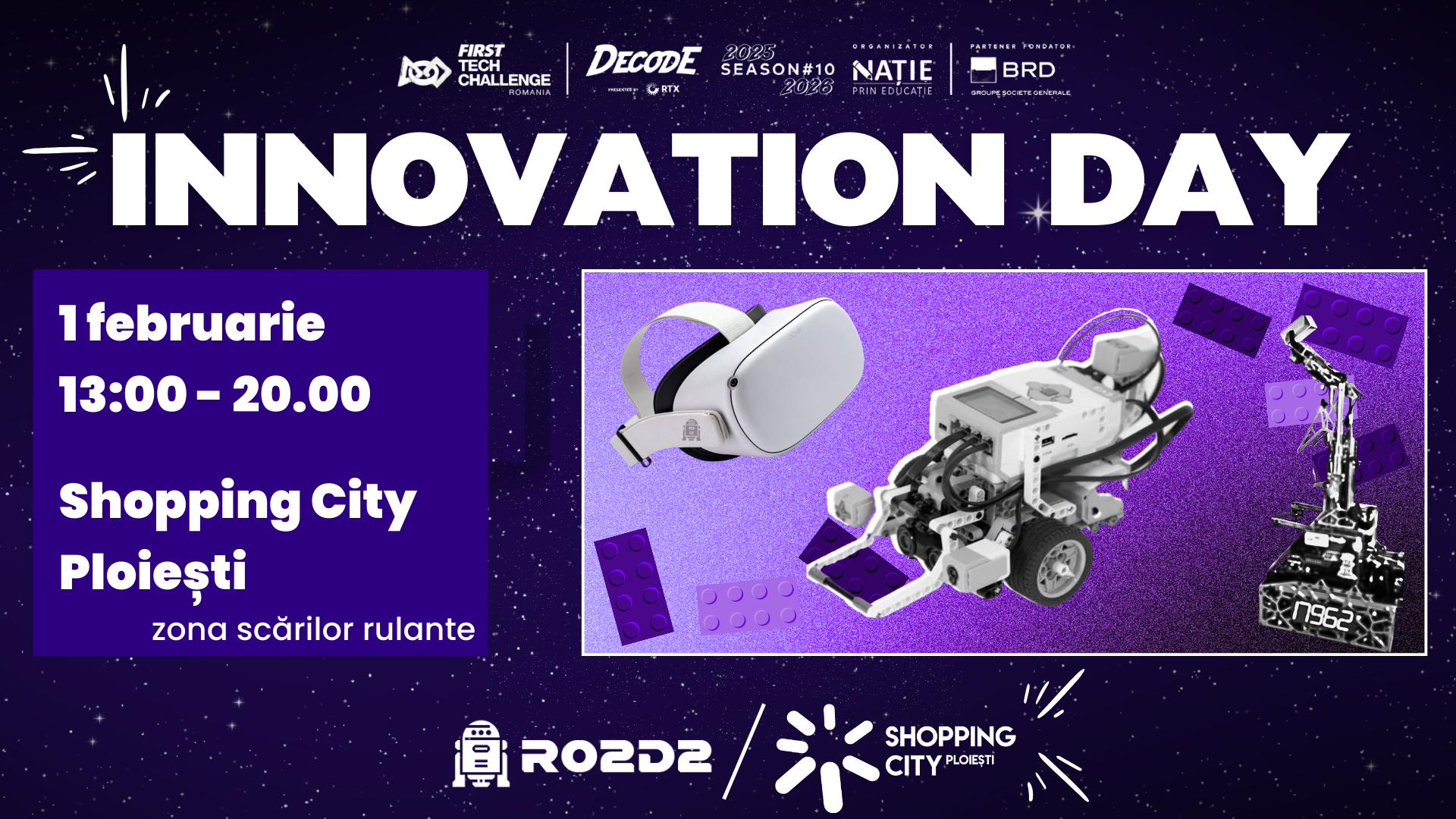 Shopping City Ploiești aduce o zi plină de inovație și creativitate prin evenimentul Innovation Day Shopping City Ploiești aduce o zi plină de inovație și creativitate prin evenimentul Innovation Day